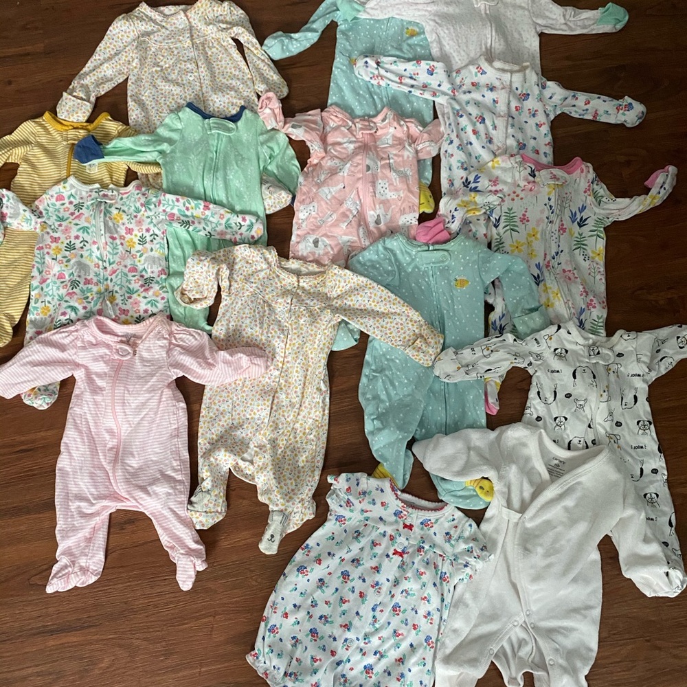 Baby girl NEWBORN bundle